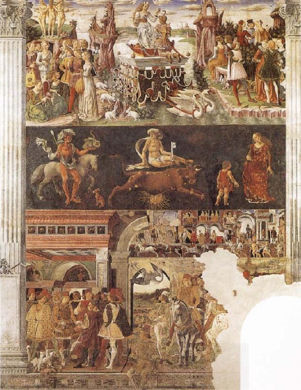 Francesco del Cossa Allegory of the Month of April oil painting picture